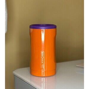 BrüMate Orange Insulated Slim Can Cooler